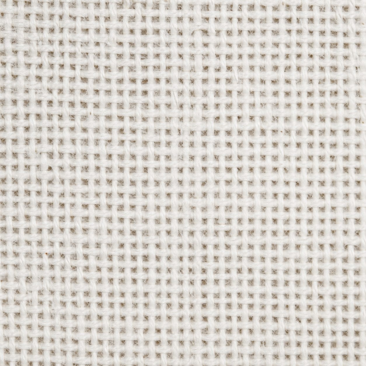 Close-up of the natural white jute weave
